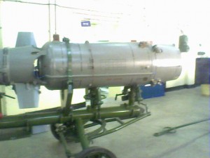 Semi automatic booster loading troley project